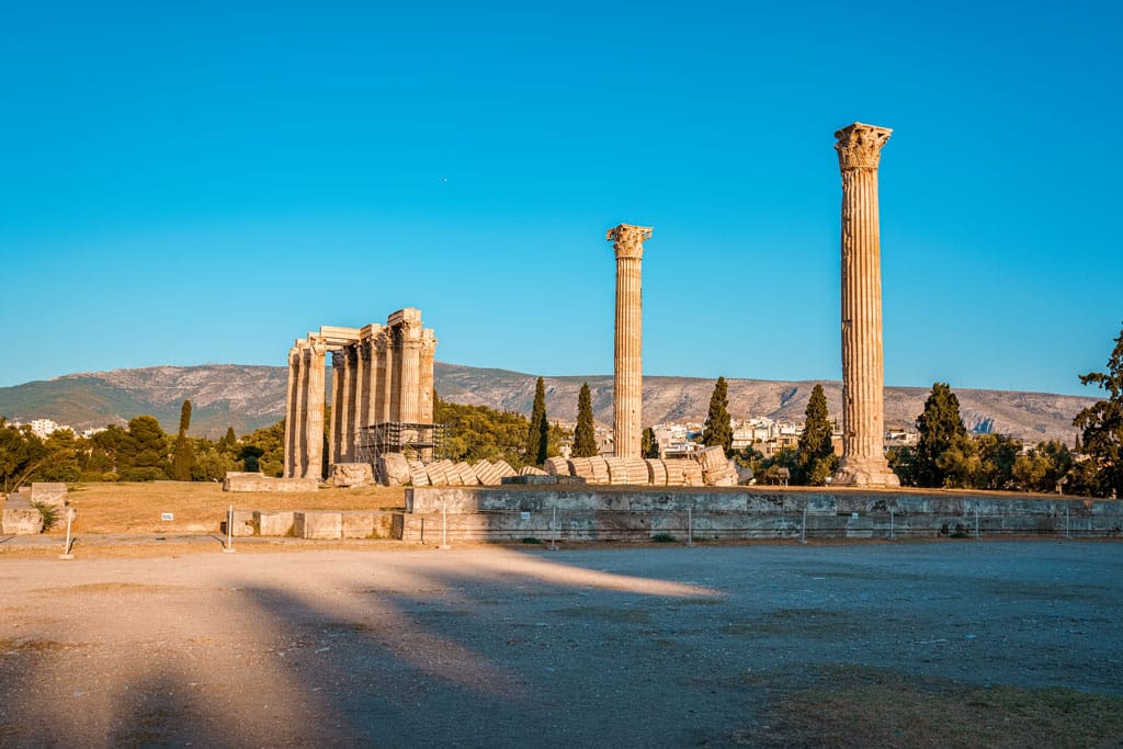 Temple of Olympian Zeus Columns