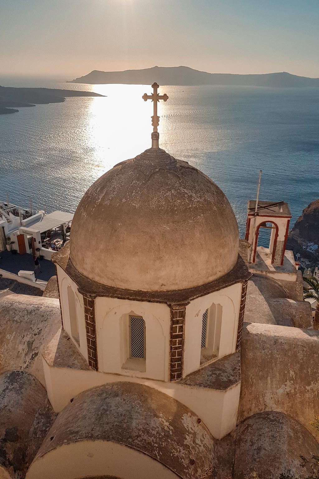 Eastern Orthodox Church in Fira Greece