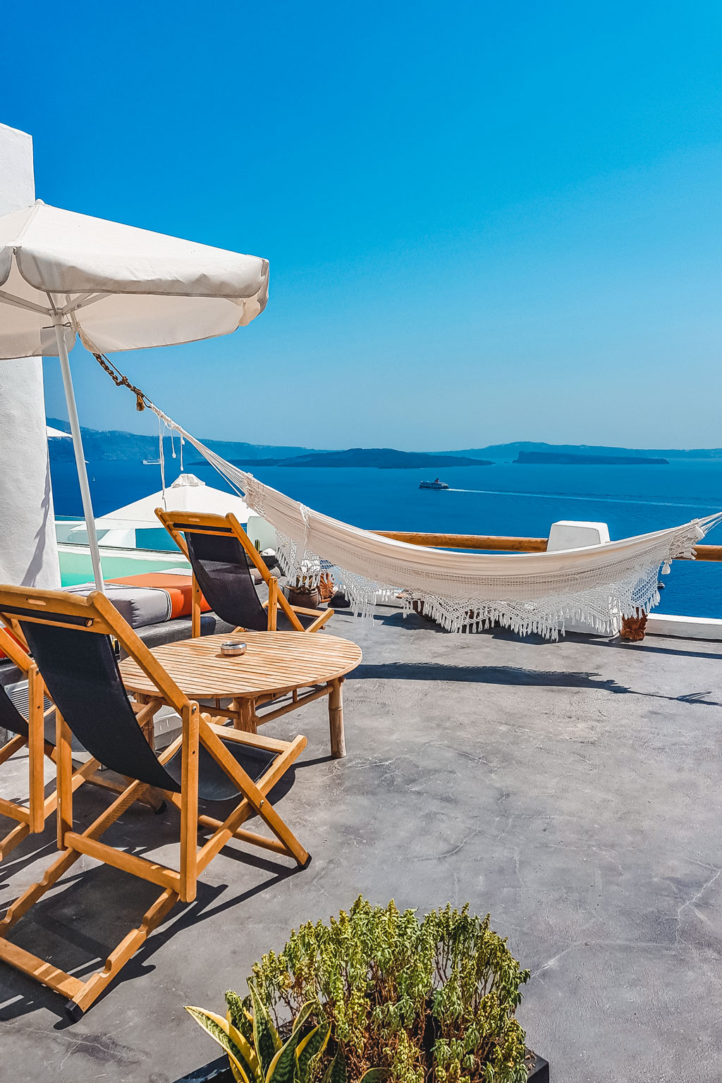 Sea View Hammock Santorini