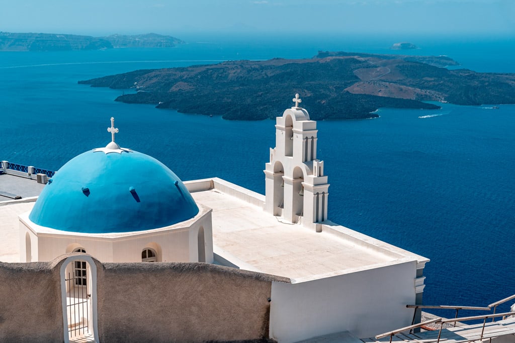 Virgin Mary Orthodox Church Fira Santorini