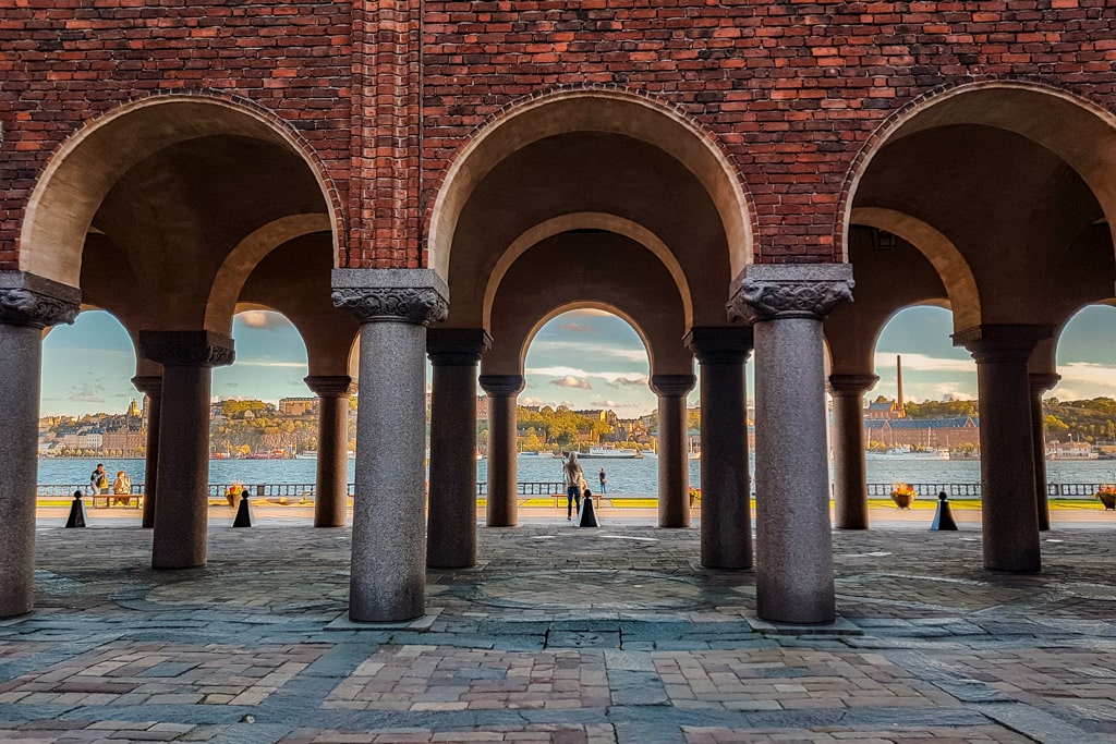 Stockholm City Hall Courtyard