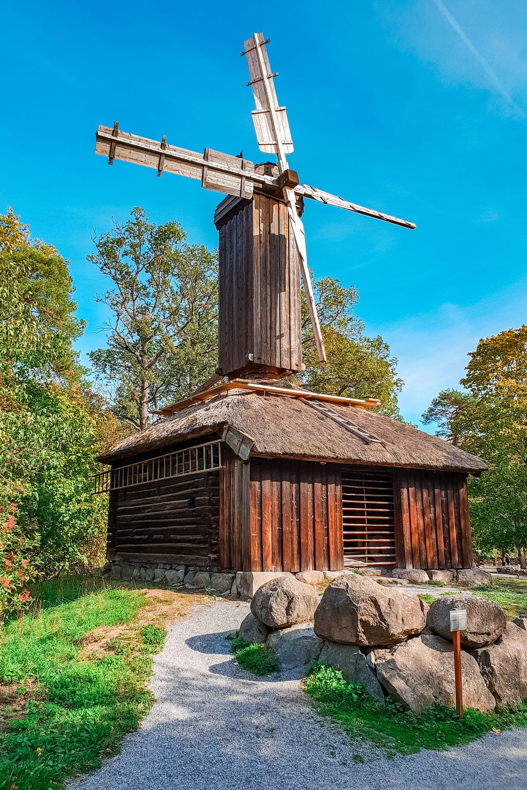 Stockholm Open Air Museum Windmill