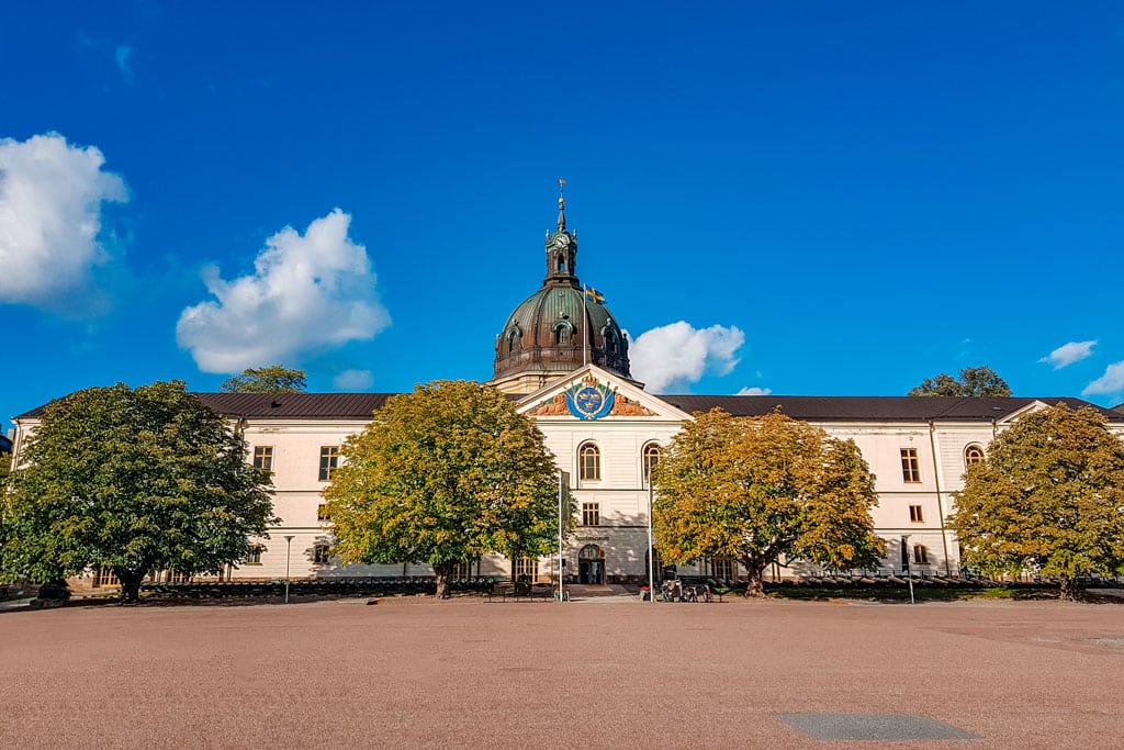 Stockholm Swedish Army Museum Building