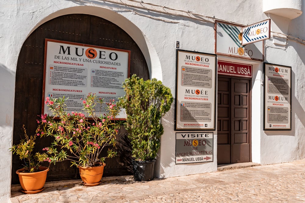 Miniatures museum entrance