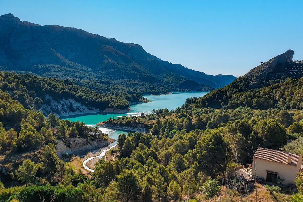 Guadalest valley