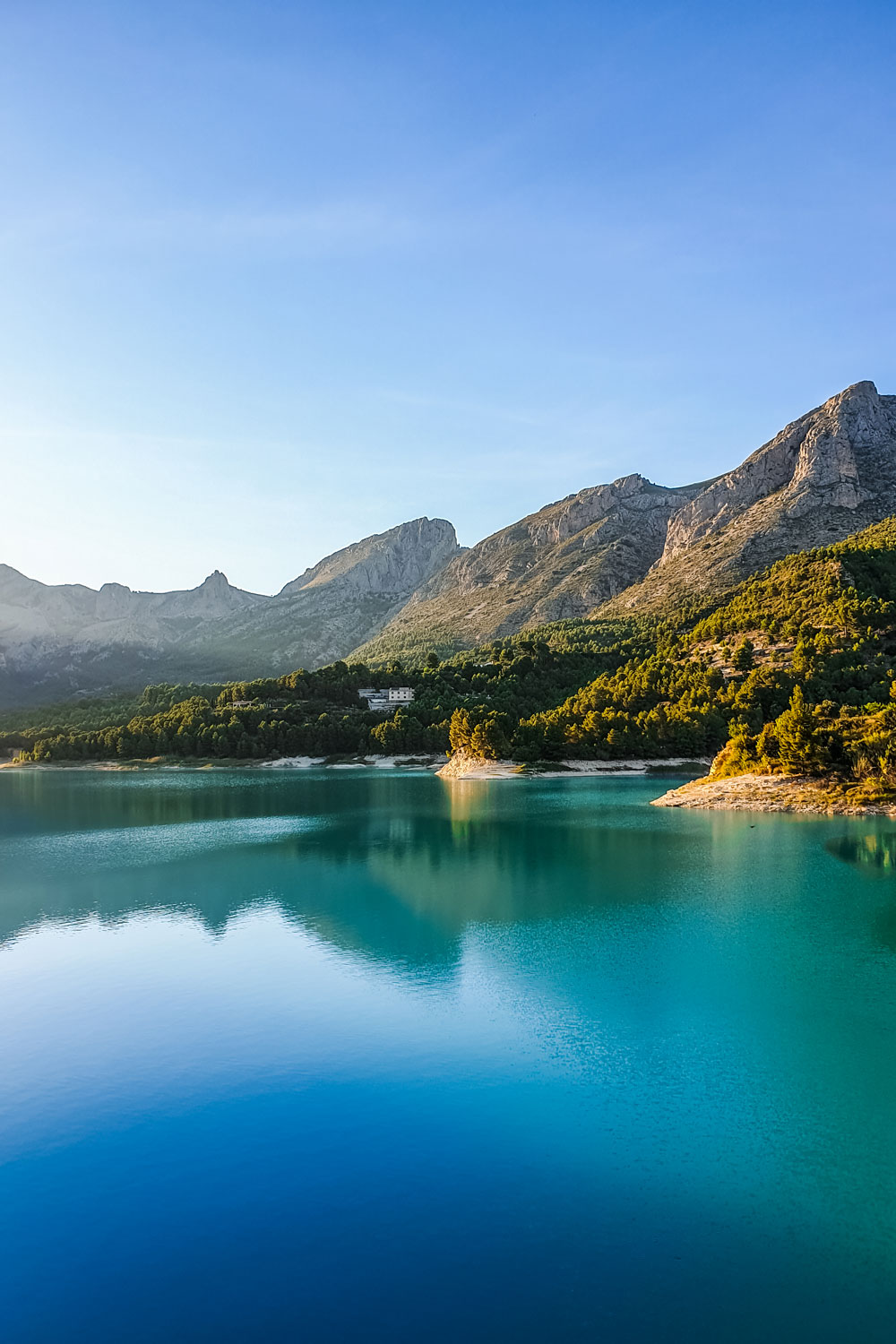 Breathtaking Guadalest valley and mountains