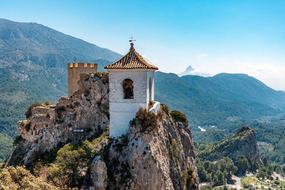 Guadalest bell tower