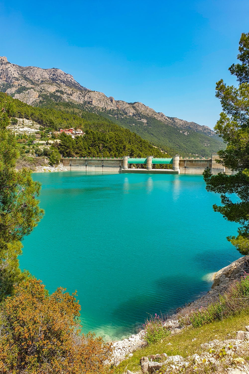 Guadalest dam