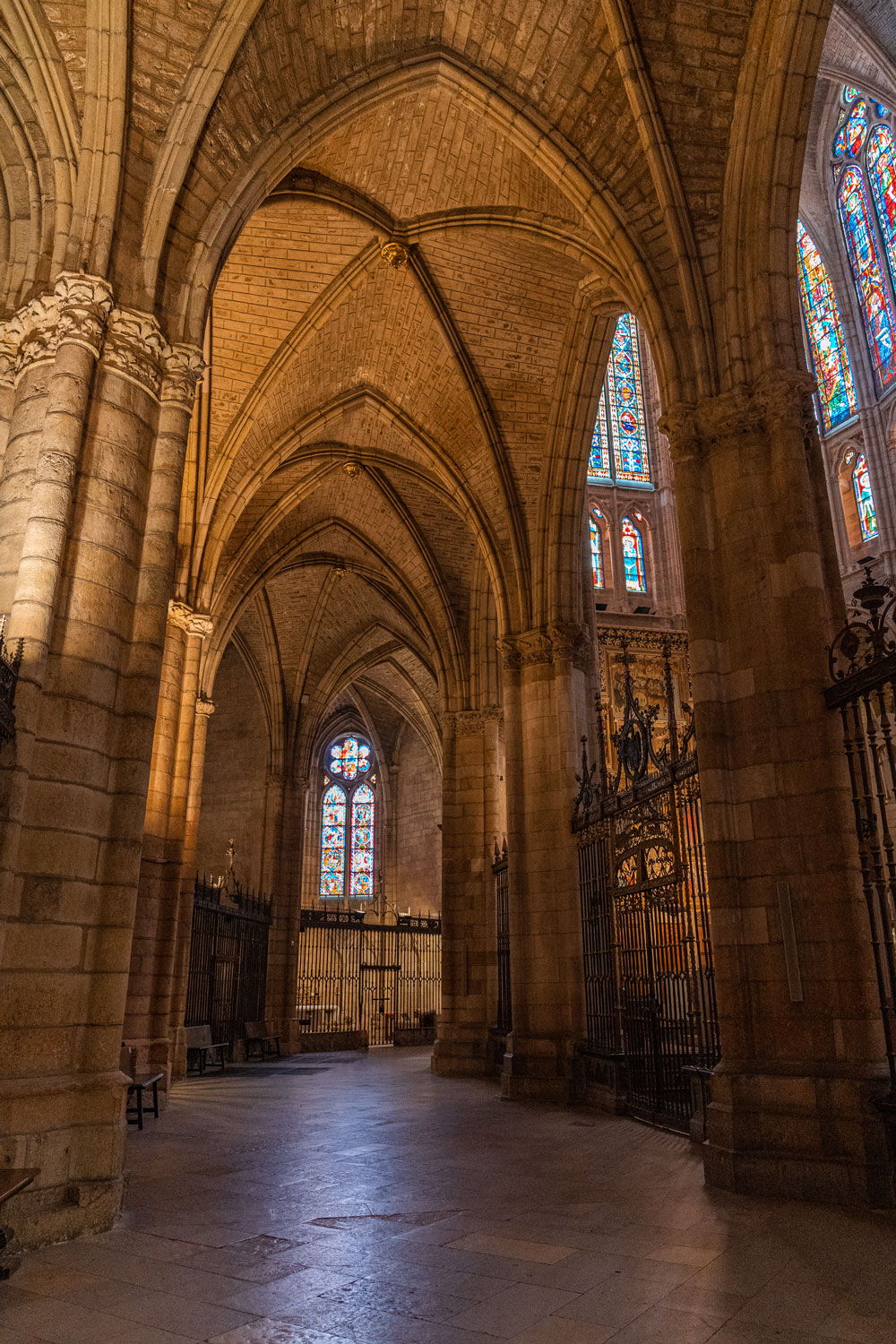 Interior of the Cathedral of Leon