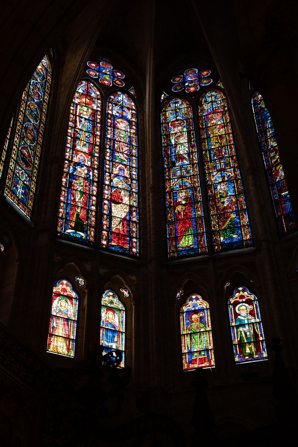 Stunning stained glass windows
