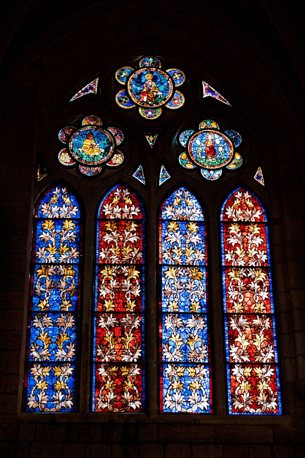 Most beautiful stained glass windows at the Cathedral