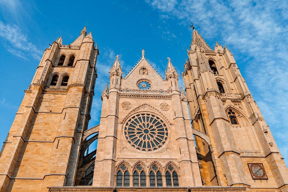 Towers of the Leon Cathedral