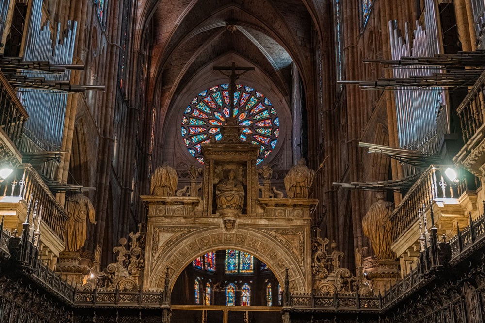 Massive Organ at the Cathedral