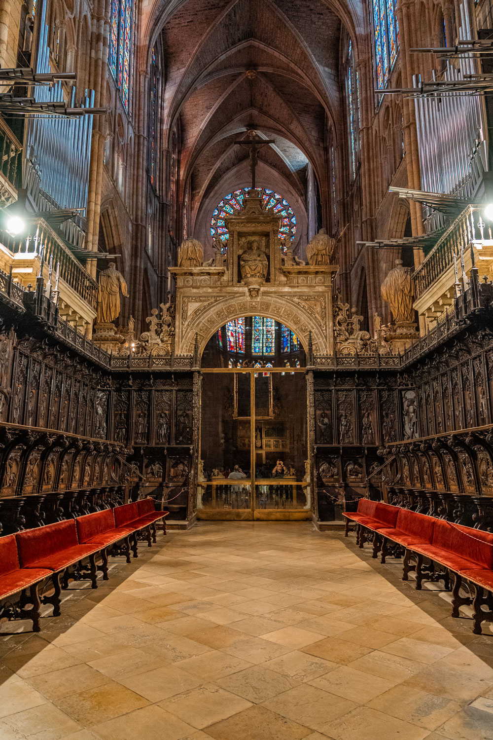 Organ and the Choir Seats