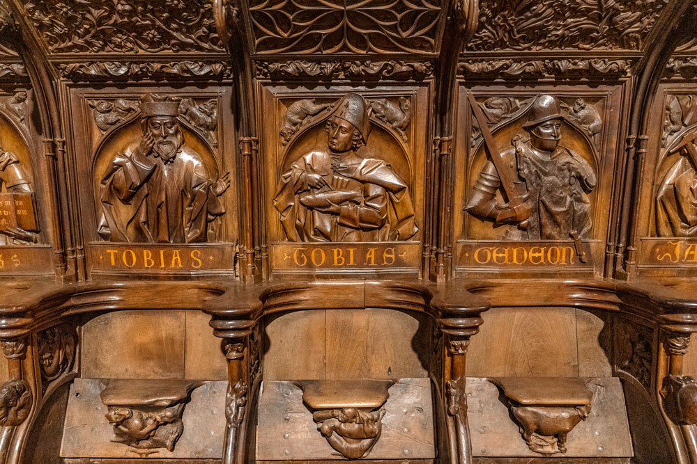 Carved Choir Seats