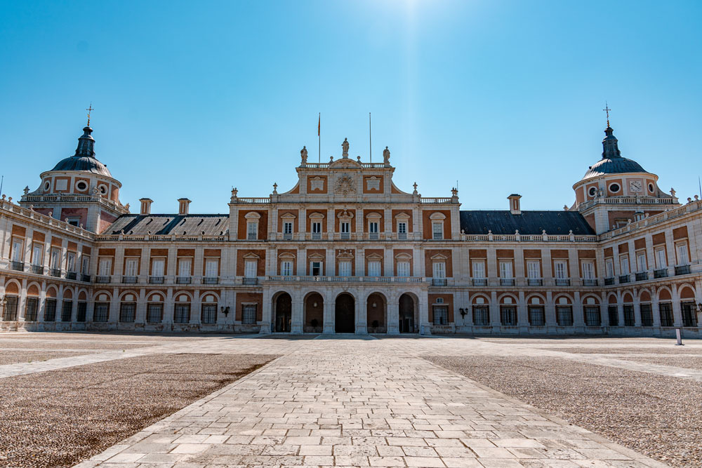 Courtyard at the Royal Palace of Aranjuez