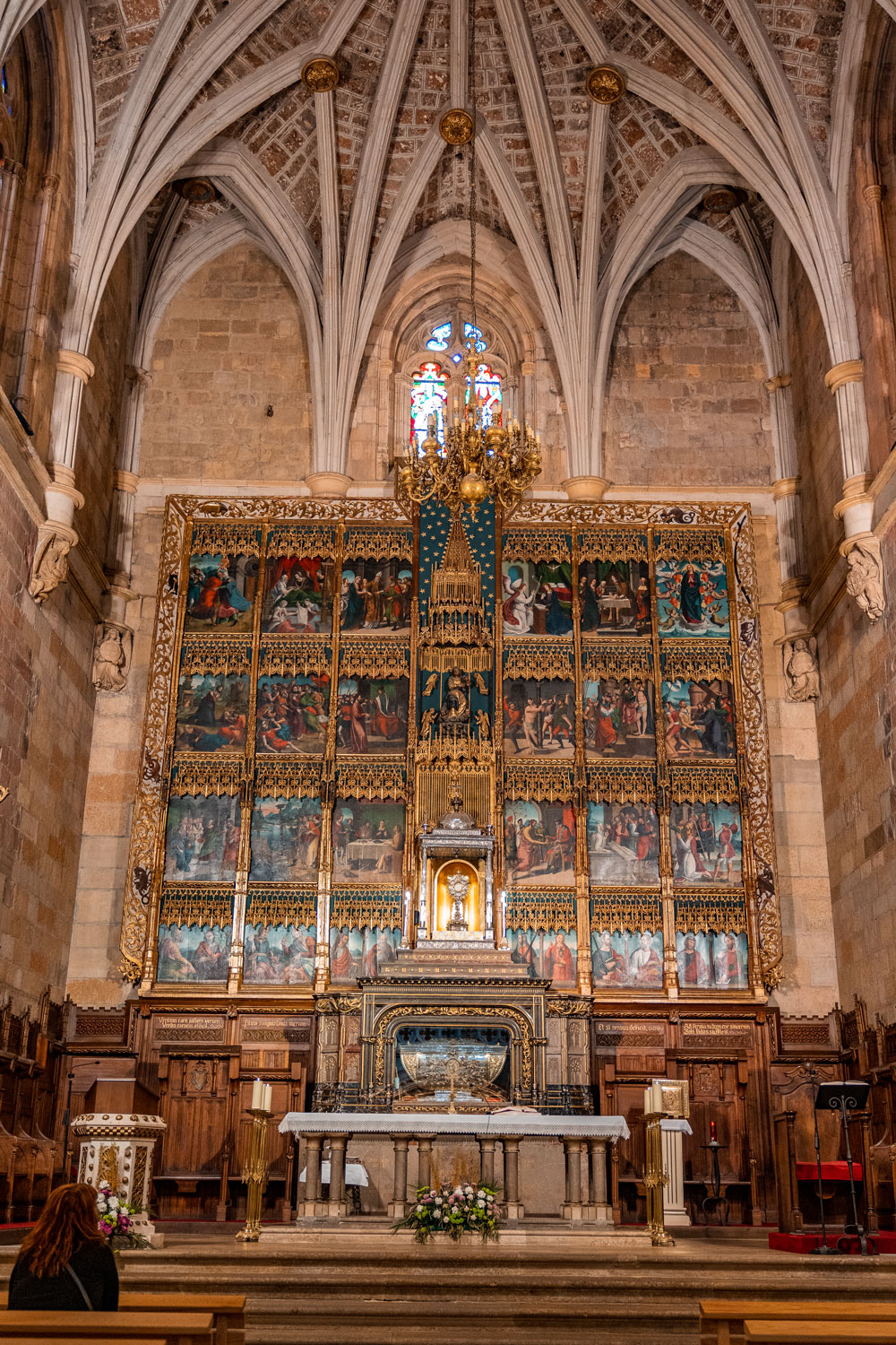 Interior of the Basilica de San Isidoro in Leon