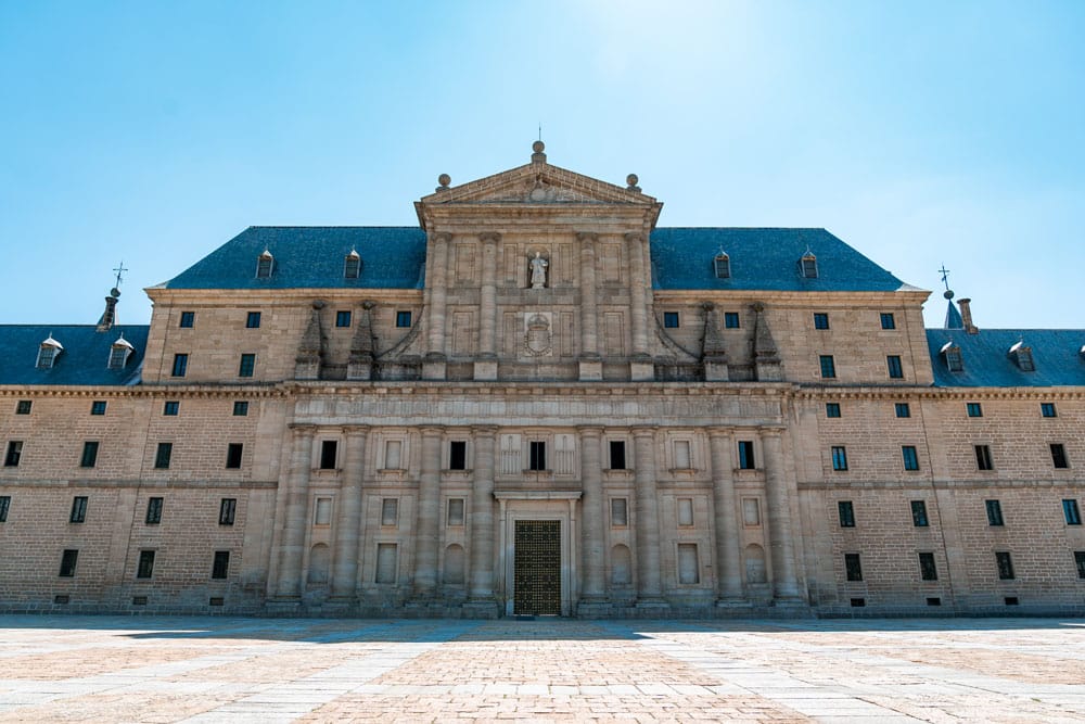 San Lorenzo de El Escorial monastery facade