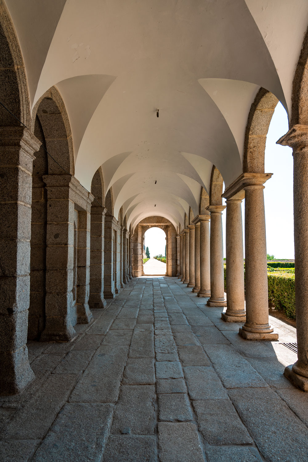 Archway to the gardens