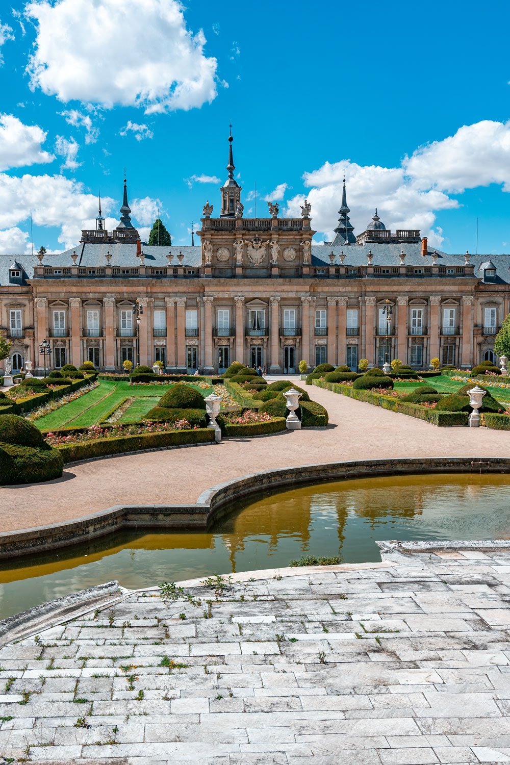 Spanish Royal summer residence of La Granja de San Ildefonso