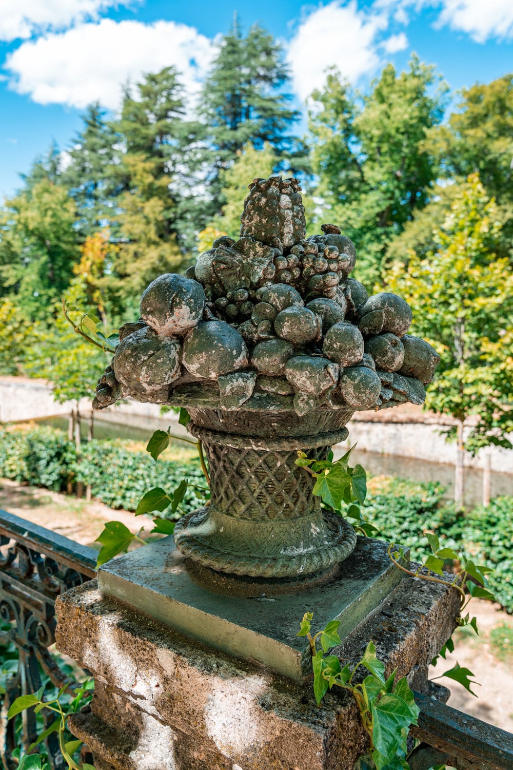 Ornaments at the Royal Gardens