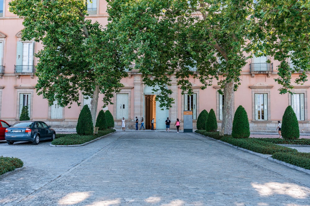 Entrance at the Royal Palace of Riofrio