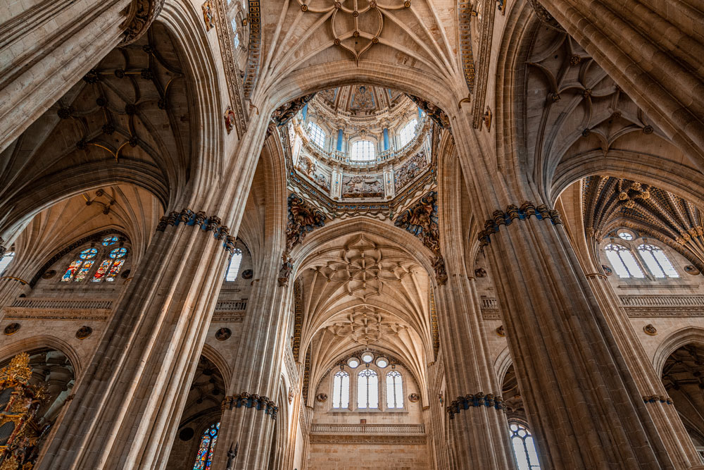 Salamanca New Cathedral interior