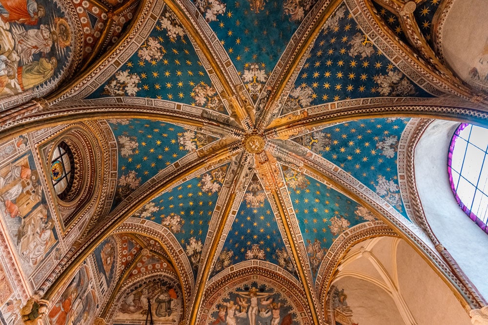 Ceiling of the Toledo cathedral