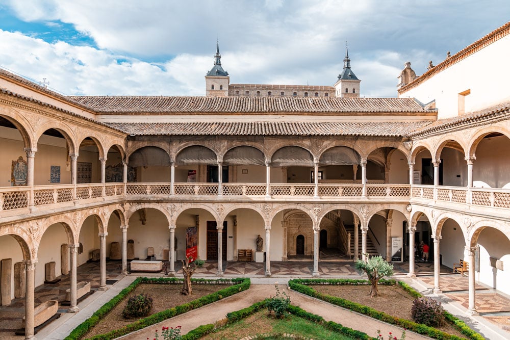 Museum of Santa Cruz medieval courtyard