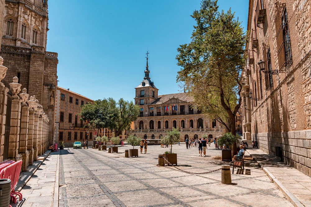 Toledo town square