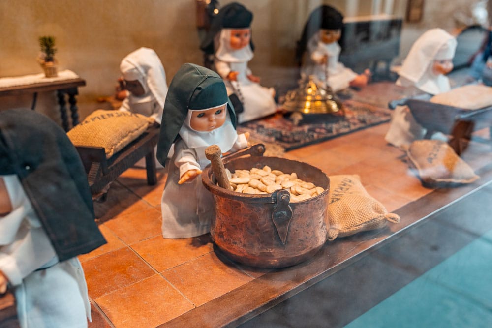 Marzipan shop window display