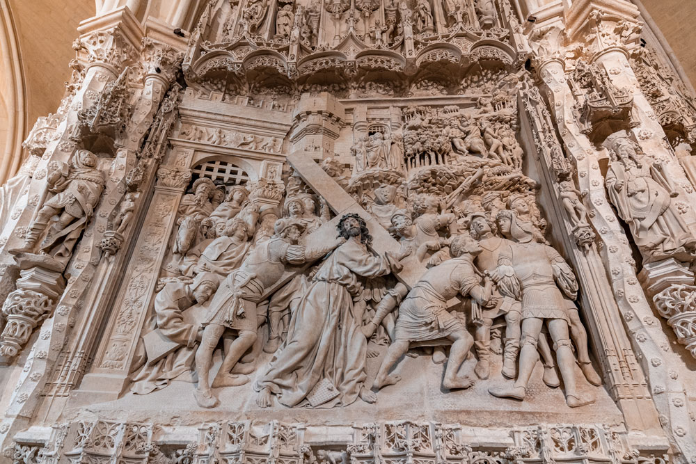 Reliefs in Burgos Cathedral