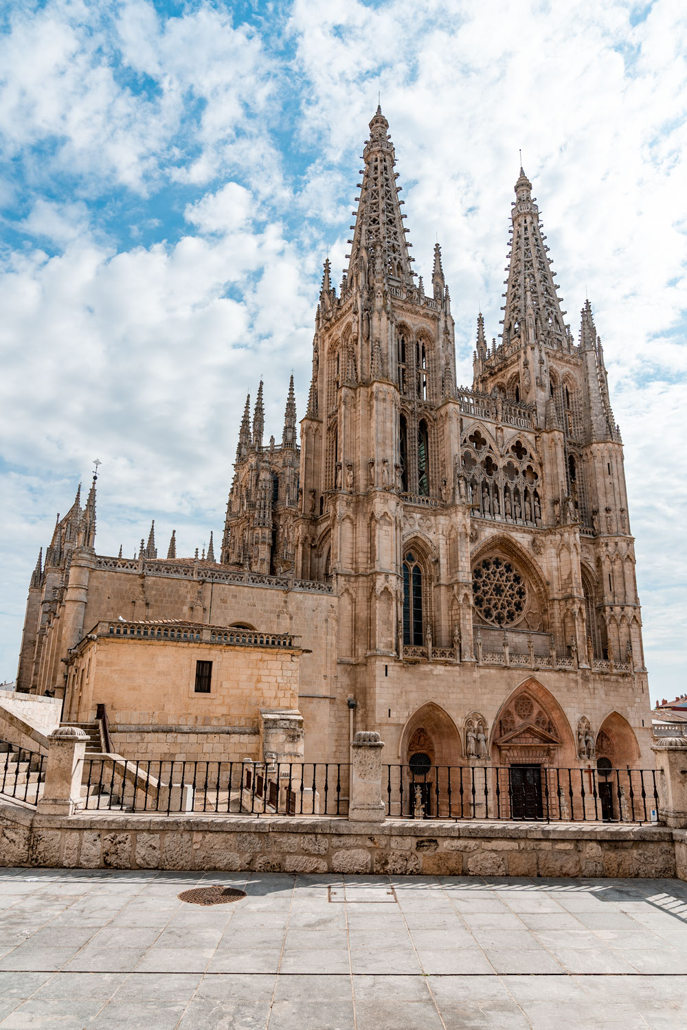 Exterior of Burgos Cathedral