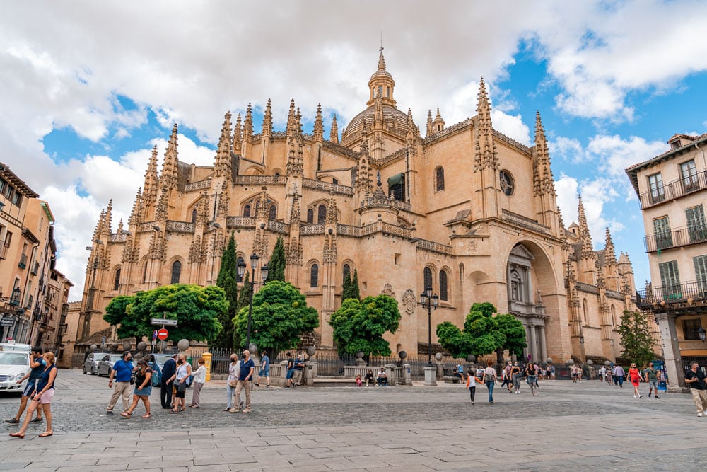 Gothic-style Segovia Cathedral