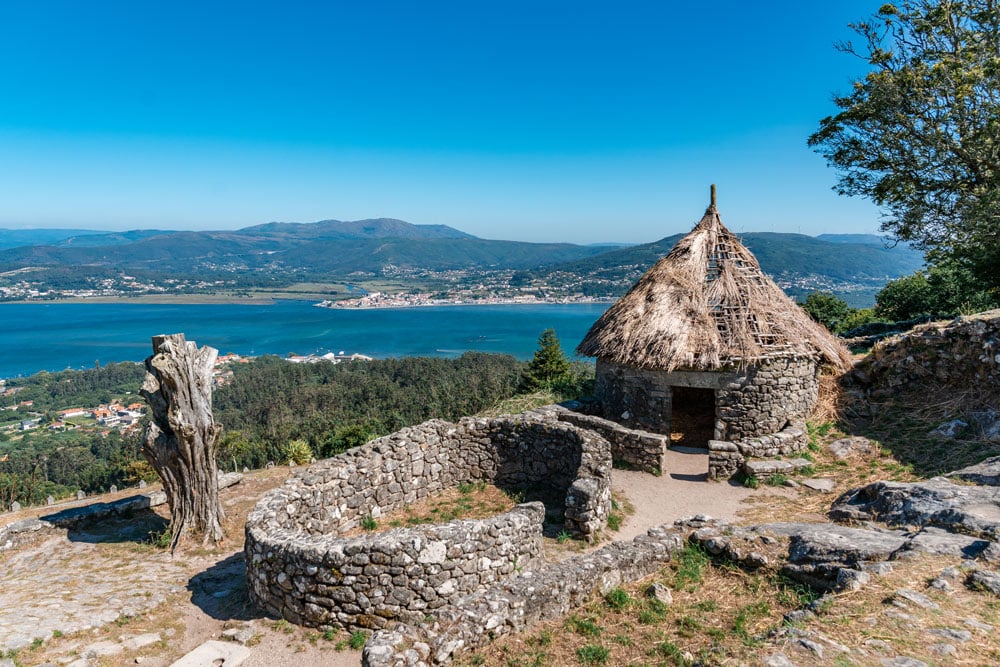 Ancient Celtic Settlement in Galicia, Spain