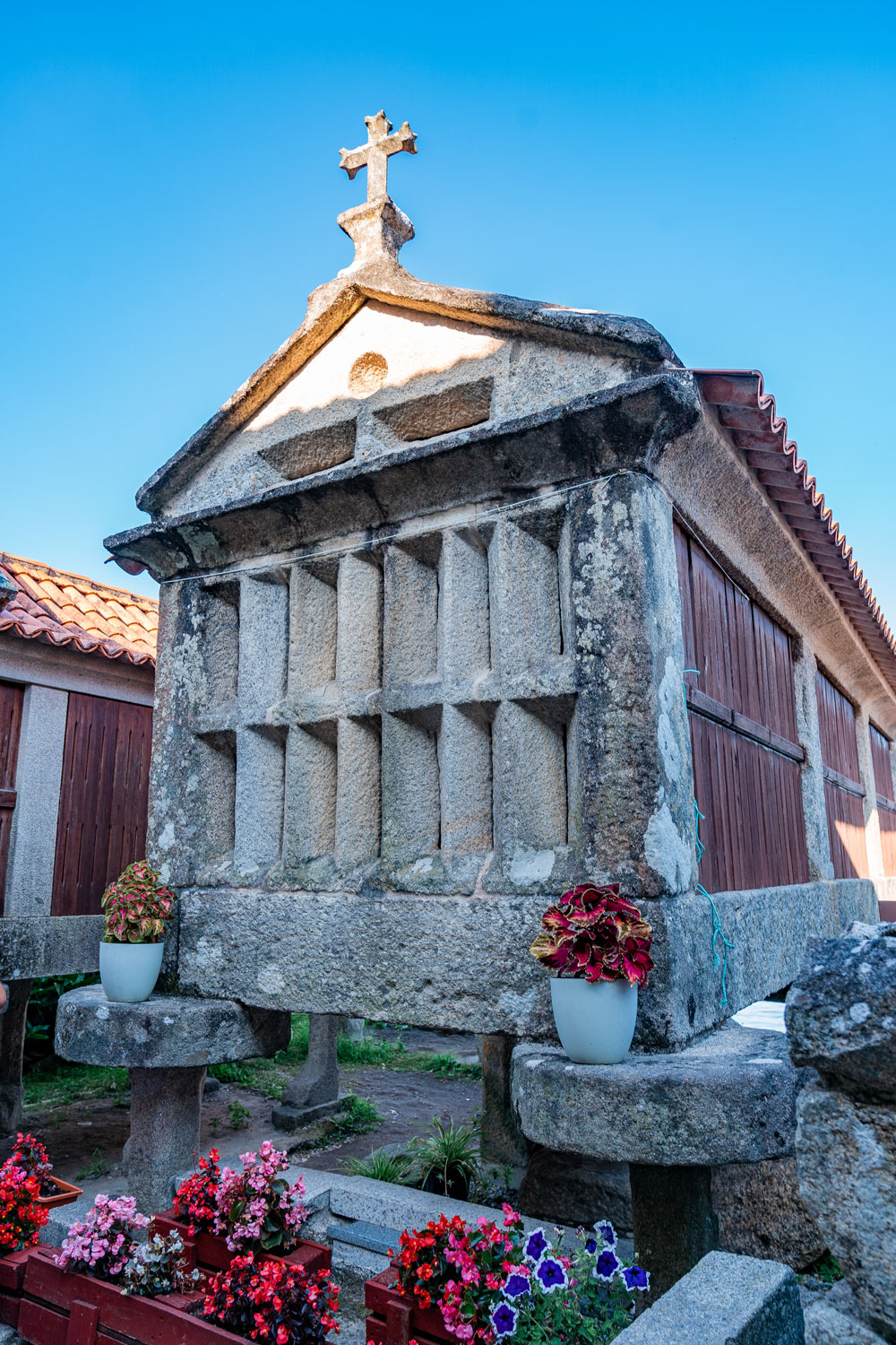 Historical Granary at Combarro, Galicia