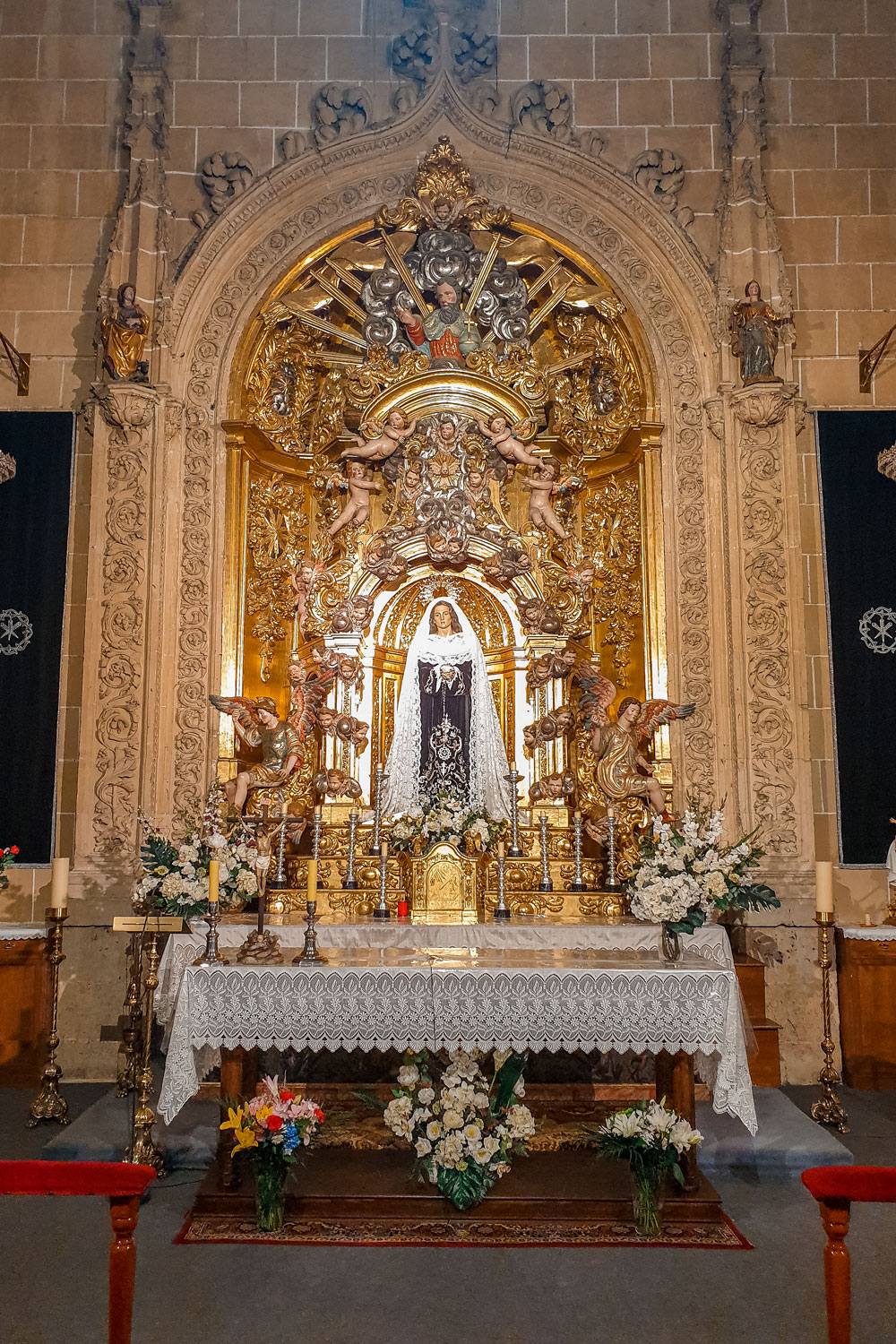 Interior of the New Cathedral of Salamanca