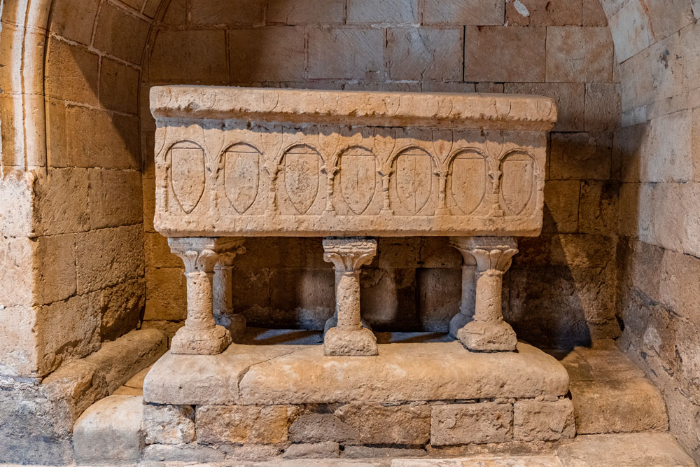 Tomb in Salamanca Old Cathedral