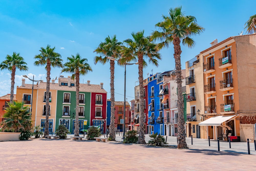 Villajoyosa Colorful Houses