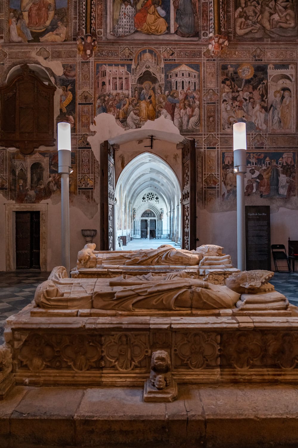 Tombs at the Chapel of Saint Blaise