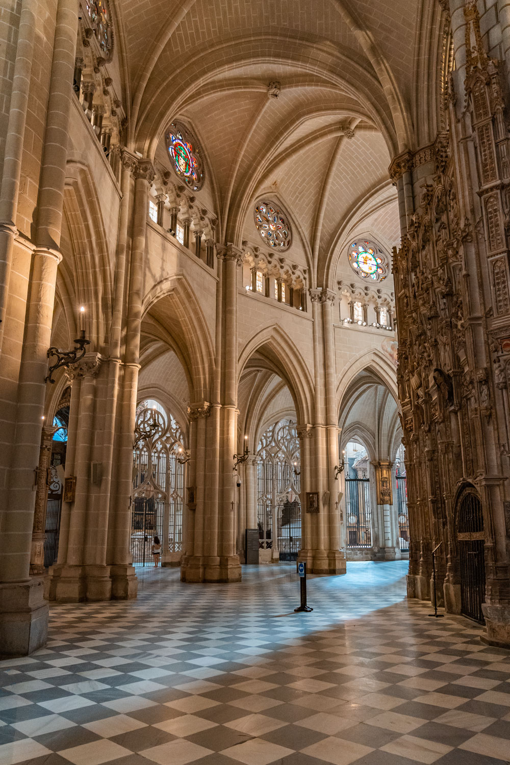 Interior of Toledo Cathedral