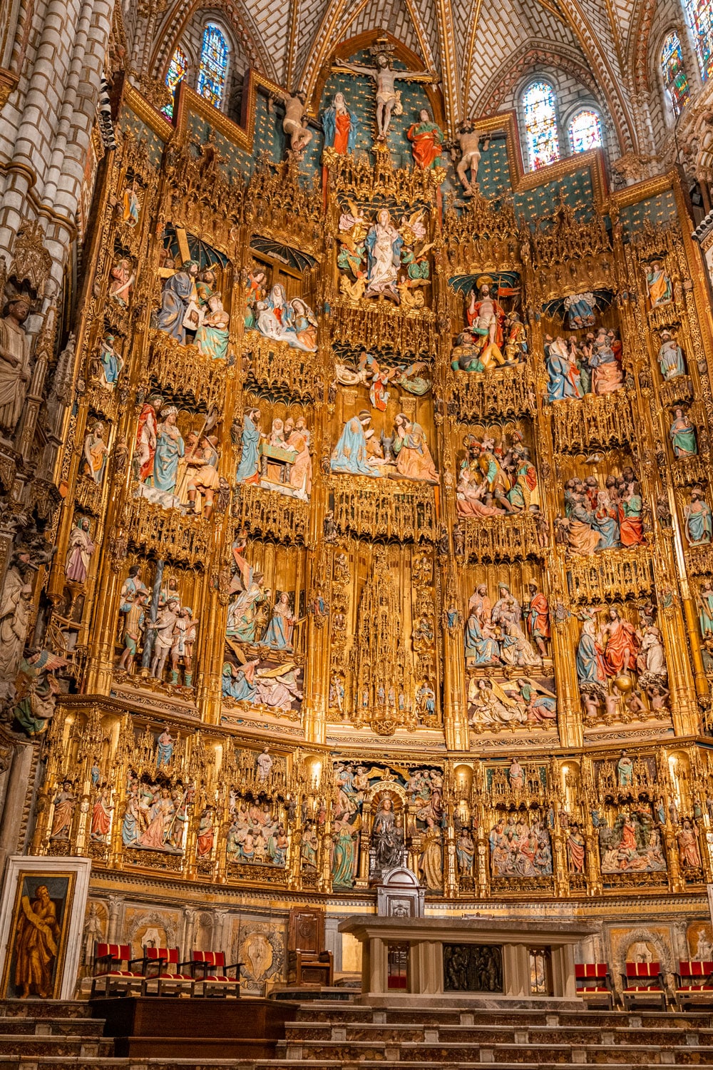 Altarpiece of the main chapel of the Cathedral