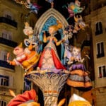 Ninots at the Las Fallas of Valencia