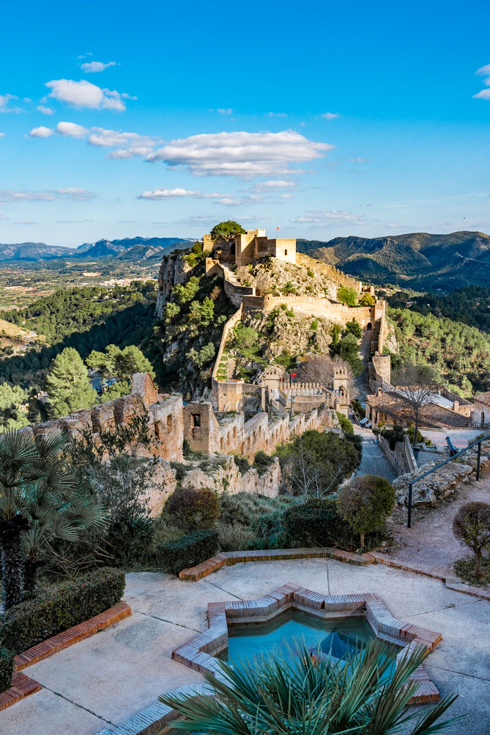 Xativa Castle in Valencia