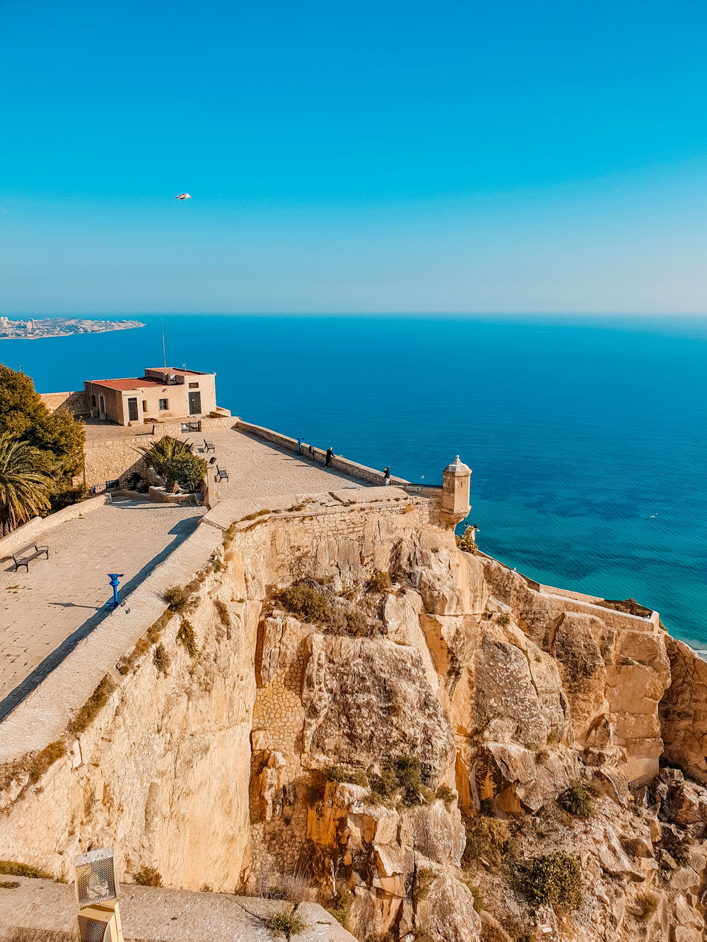 View from Alicante Castle
