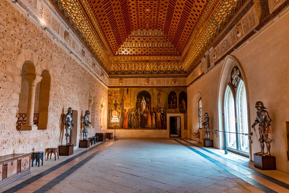 Segovia Castle Interior