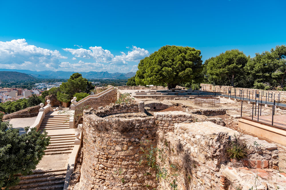 Denia Castle Medieval Walls