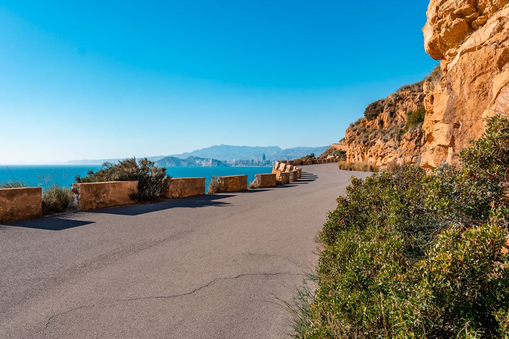 Beautiful seaside walk from Benidorm to Torre Punta del Cavall