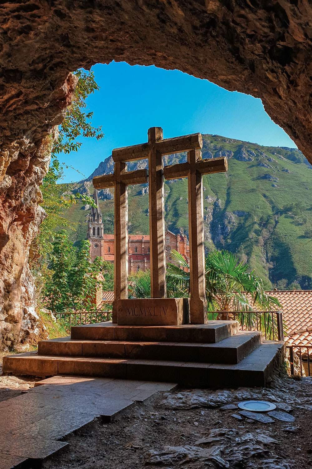 Three Crosses in Covadonga