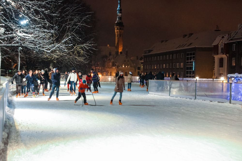 Ice-Skating in Tallinn